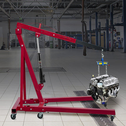 Hydraulic Long Ram Jack, 3 Ton 6600 lb, 26–45.7 in