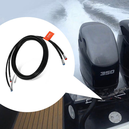 Hydraulic Steering Hose Kit, 2 x 20 Ft, Up to 300 HP