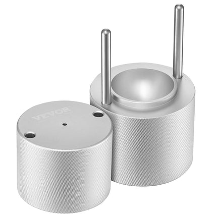 Ice Ball Press 2.1 In, Aluminum Kit with Tongs, Tray