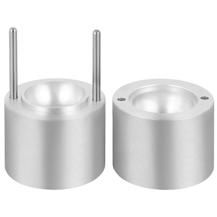 Ice Ball Press 2.4 In Aluminum, Tongs and Drip Tray