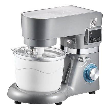 Ice Cream Maker 1.7L, 6-Speed Stand Mixer With LED Timer