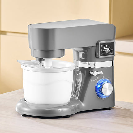 Ice Cream Maker 1.7L, 6-Speed Stand Mixer With LED Timer