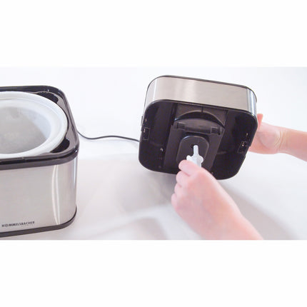 Ice cream machine IM 12 Kurt 0.5l Stainless Sorbet, Ice Cream Frozen Yogurt Slush