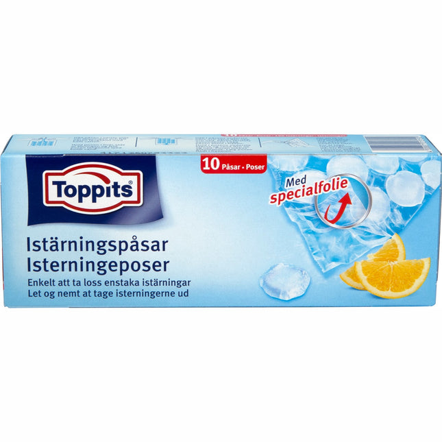 Sáčky na kostky ledu, 10 sáčků, 15 ks, DFP