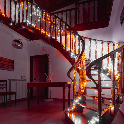 Světelné rampouchy Icicle, 190 AWW LED, Gen.II, IP44, Gold Edition