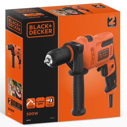 Příklepová vrtačka 500W