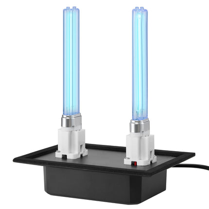 In-Duct HVAC UV Light, 18W UVC, 254 nm, 2 Spare Bulbs, Whole House
