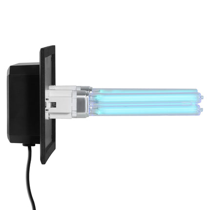 In-Duct HVAC UV Light, 18W UVC, 254 nm, 2 Spare Bulbs, Whole House