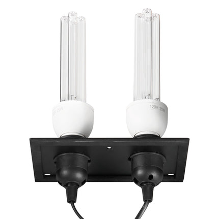 In-Duct UVC HVAC Air Purifier, 50W, 2 Bulbs