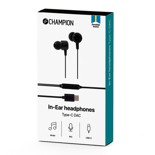 Sluchátka do uší USB-C
