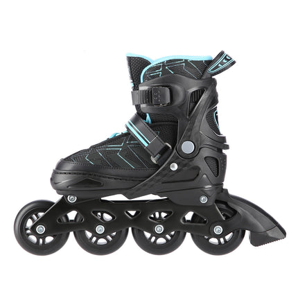 In-Line Skates, Black/Blue, Size M (35-38)