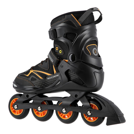 In-Line Skates, Black/Orange, Size 40