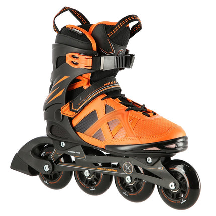 In-Line Skates, Black-Orange, Size 43