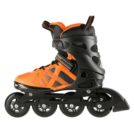 In-Line Skates, Black-Orange, Size 43