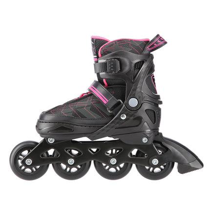 In-Line Skates, Black/Pink, Size L (39-42)
