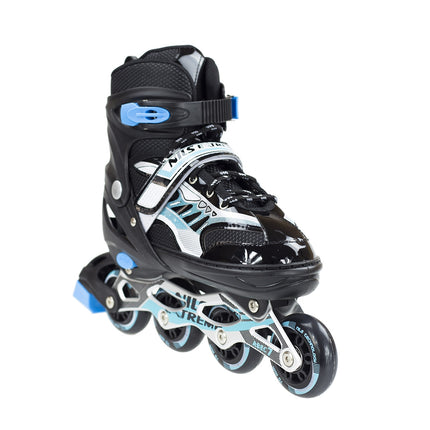Inlineskates, Schwarz, Größe L, Verstellbar