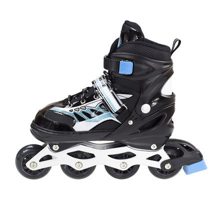 Inlineskates, Schwarz, Größe L, Verstellbar