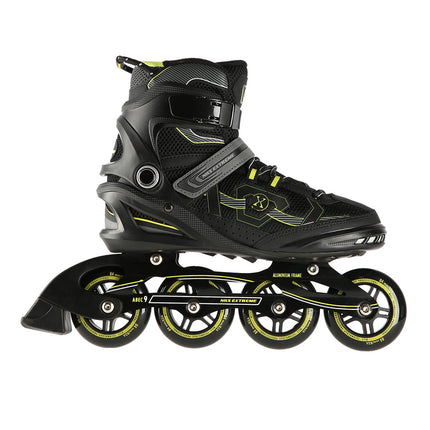 In-Line Skates, Black-Yellow, Size 41