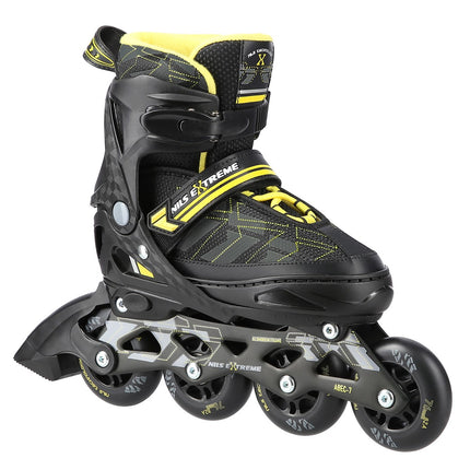 In-Line Skates, Black/Yellow, Size L (39-42)