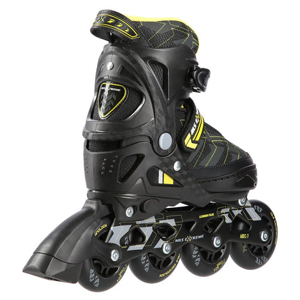In-Line Skates, Black/Yellow, Size L (39-42)