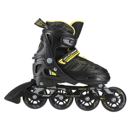 In-Line Skates, Black/Yellow, Size L (39-42)