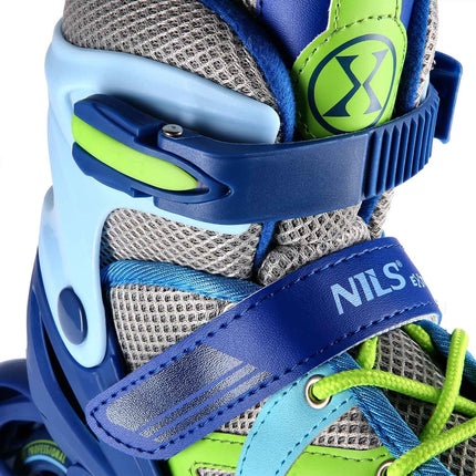 In-Line Skates, Blue-Green, Size S (31-34)