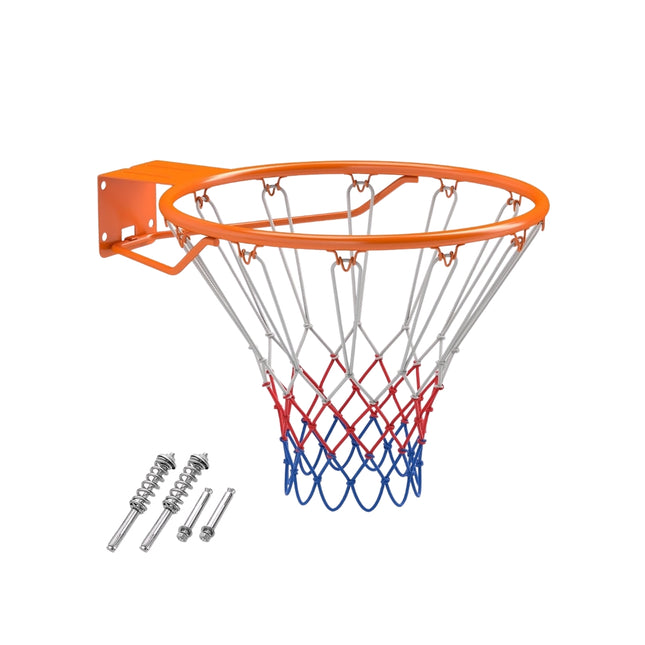Basketbalring voor binnen - 45 cm ring, wandmontage, oranje