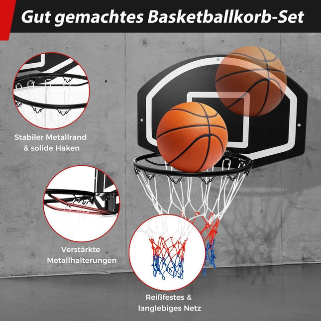 Indoor basketbalring - 72x45,5 cm onbreekbaar backboard