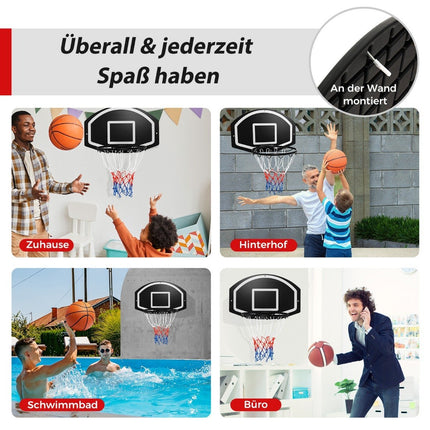 Basketbalový koš do interiéru – nerozbitná deska 72x45.5cm