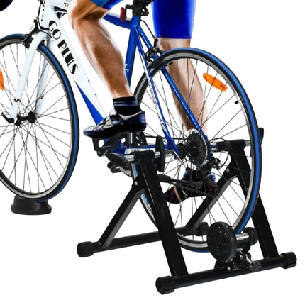Cyklotrenažér, 8 stupňů magnetického odporu, skládací