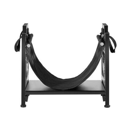 Indoor Firewood Rack 45cm, Canvas Carrier, 18kg