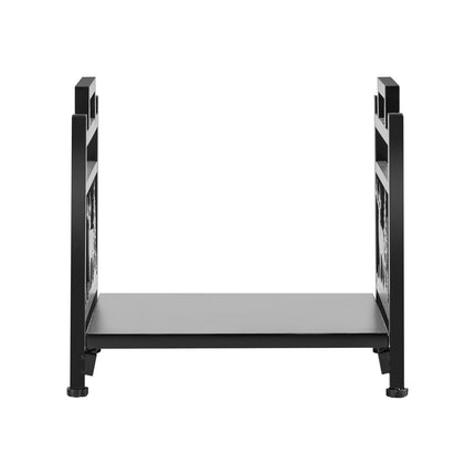 Indoor Firewood Rack 45cm, Canvas Carrier, 18kg