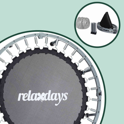 Mini trampolína do interiéru Ø95 cm – skládací, protiskluzová