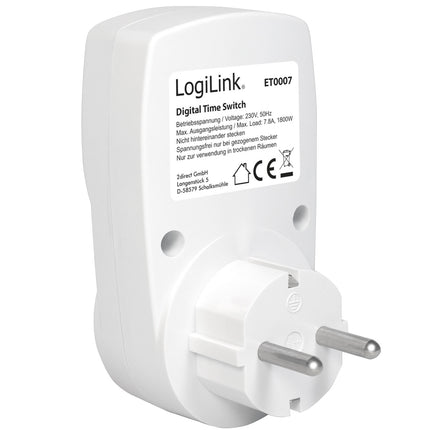 Vnitřní časovač digitální 1800W