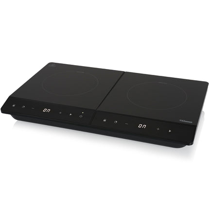 Indukční plotýnka dvojitá IK-6162, 19&16cm, LCD, dotyková