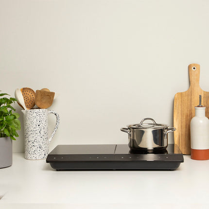 Indukční plotýnka dvojitá IK-6162, 19&16cm, LCD, dotyková