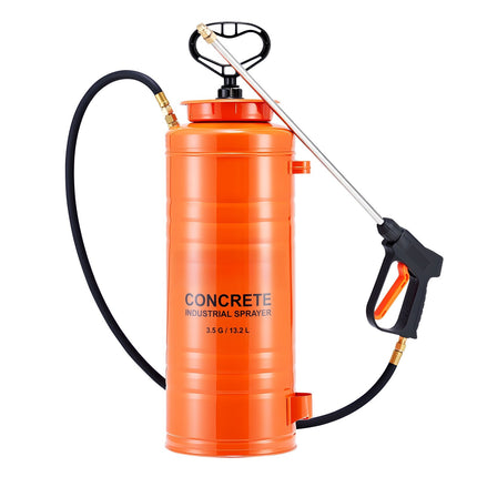 Industrial 14L Stainless Steel Pump Sprayer, Brass Nozzles