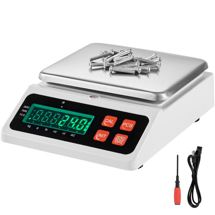 Industrial Counting Scale 10 kg x 0.1 g, LED Display