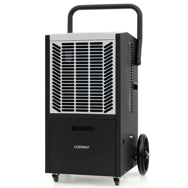 Industrial Dehumidifier 66L/Day with Pump, Drain Hose, 418 m²