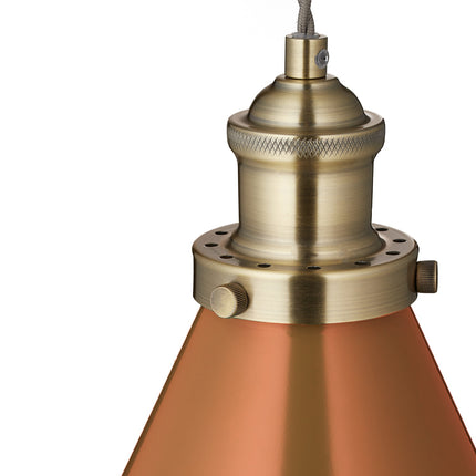 Industriální závěsná lampa