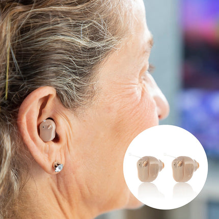 Naslouchátko do ucha s příslušenstvím Hearzy InnovaGoods, 2 ks