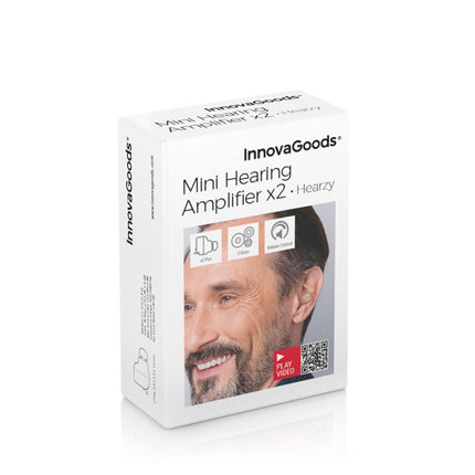 Naslouchátko do ucha s příslušenstvím Hearzy InnovaGoods, 2 ks