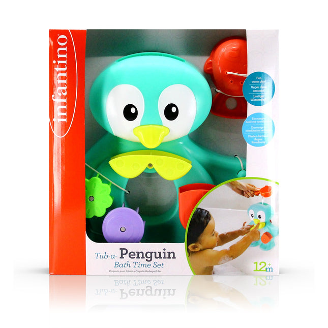 Infantino Playset Tub A Penguin Bath Time