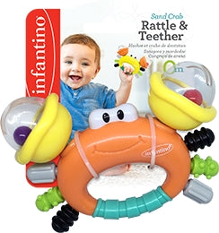 Infantino chrastítko a kousátko krab
