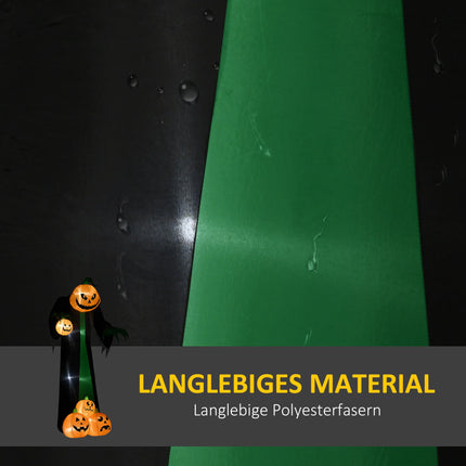 Inflatable 2.4m LED Pumpkin Ghost for Outdoor Halloween Decor