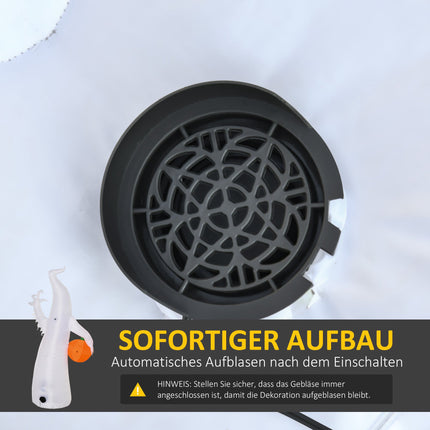 Inflatable LED Ghost with Pumpkin – 180 cm Halloween Decor