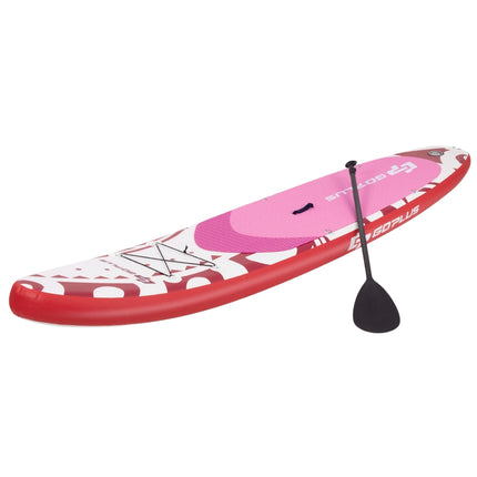 Nafukovací paddleboard 325x76x16cm, set, růžová