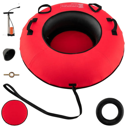 Inflatable Snow Tube 100cm with Pump & Tow Rope