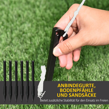 Nafukovací sněhulák s LED světlem (180 cm) - voděodolná vánoční dekorace