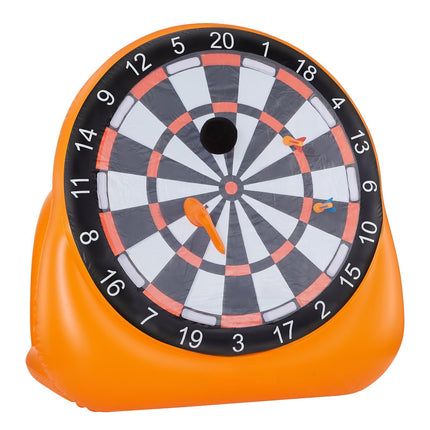 Inflatable Soccer Dart Board, 6 Ft, Balls and Pump